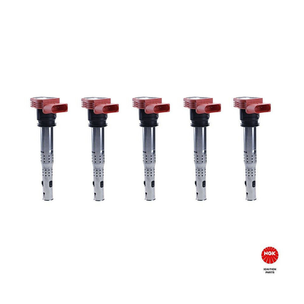 Audi RS3 8P 5x NGK red coil packs U5014