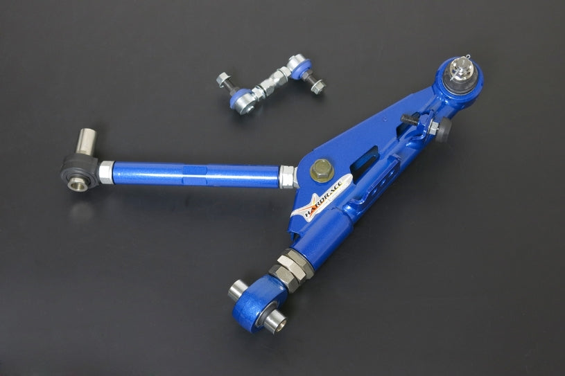 Hardrace Front Adjustable Lower Control Arm+stab. Link Nissan 240SX - 8635