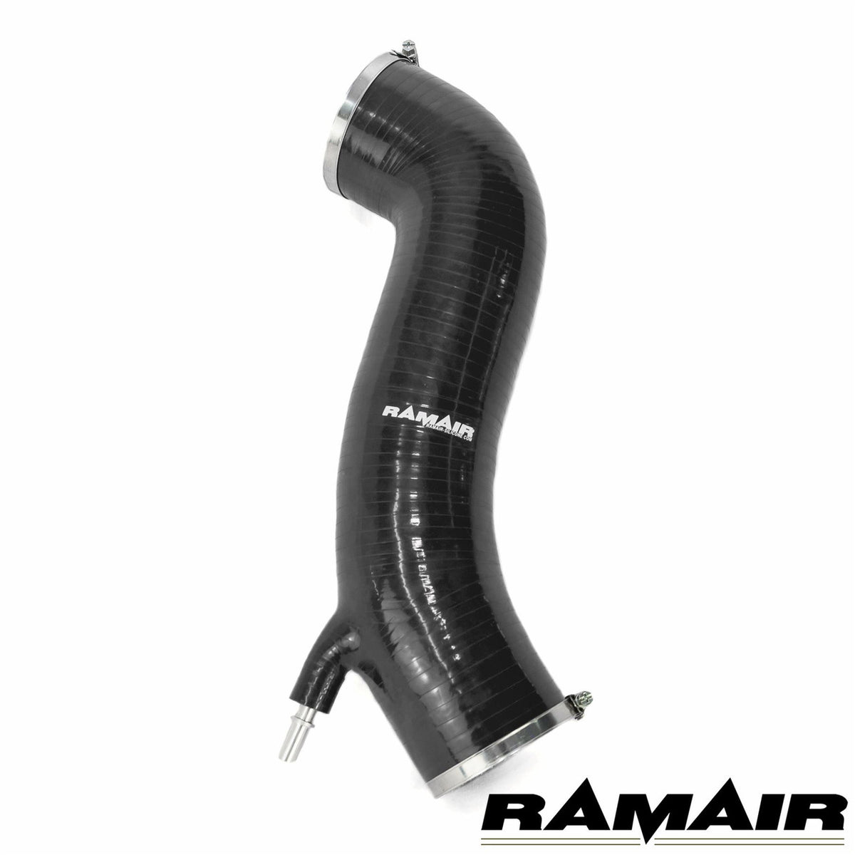 Ramair Black Ramair Silicone Intake Hose - Ford Fiesta ST 180 MK7 Ecoboost