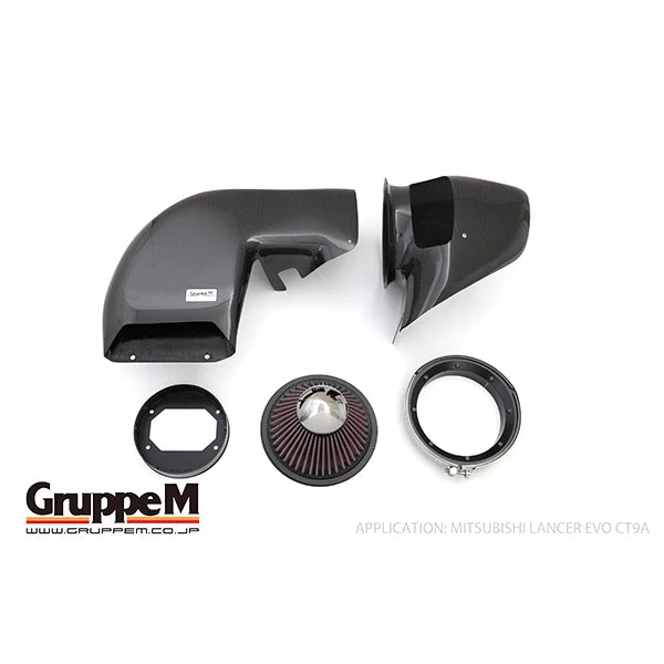 Mitsubishi Lancer Evo 8 / Evo 9 GruppeM Carbon Fiber Intake System