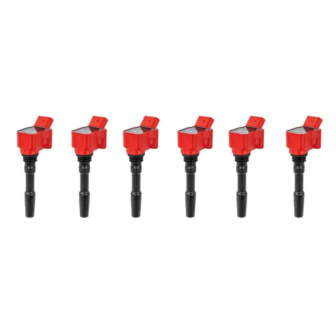 Red ignition coils Alpha Competition Audi S4 / RS4 B9 and S5 / RS5 F5