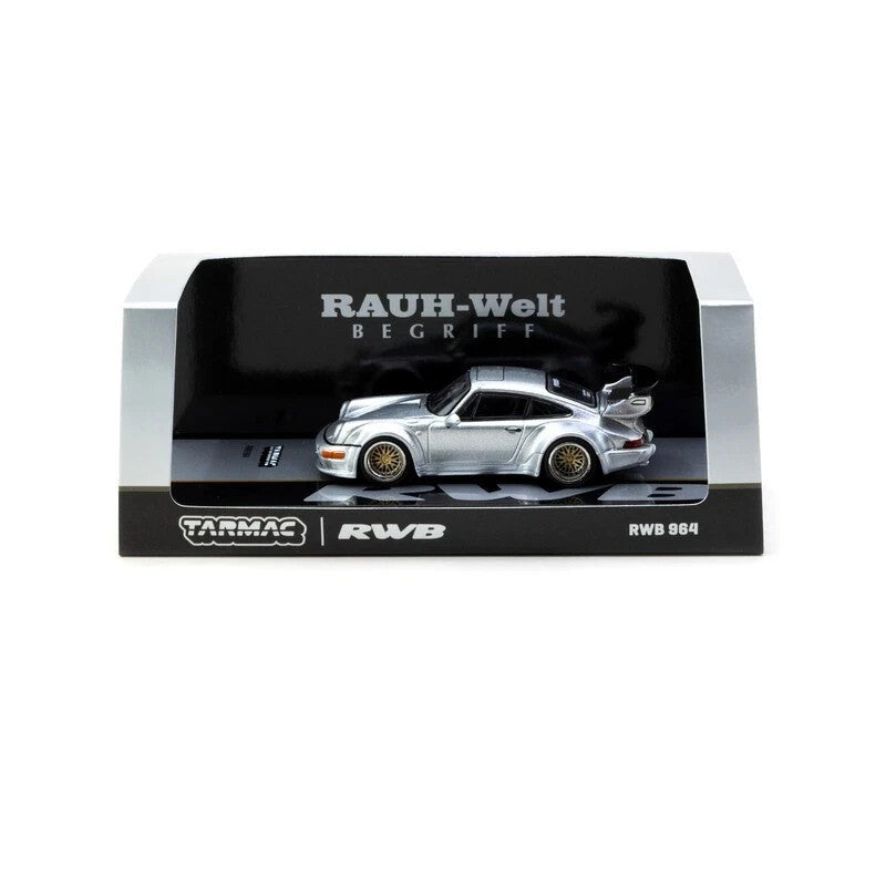 Tarmac Works 1/64 - Porsche 911 (964) RWB , Silver