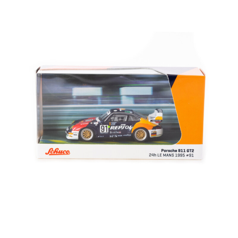 Tarmac Works 1/64 Porsche 911 (993) GT2 24h Le Mans 1995