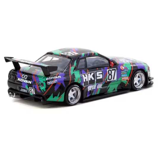 Tarmac Works 1/64 - Nissan Skyline ( R32 ) Widebody JONSIBAL - HKS