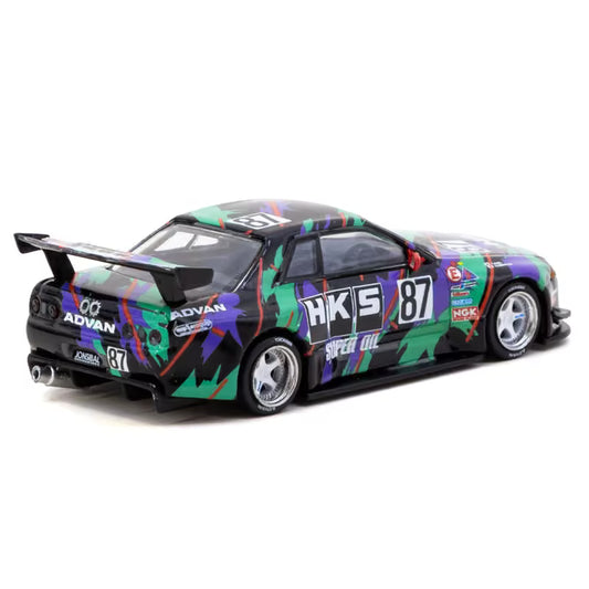 Tarmac Works 1/64 - Nissan Skyline (R32) Widebody JONSIBAL - HKS