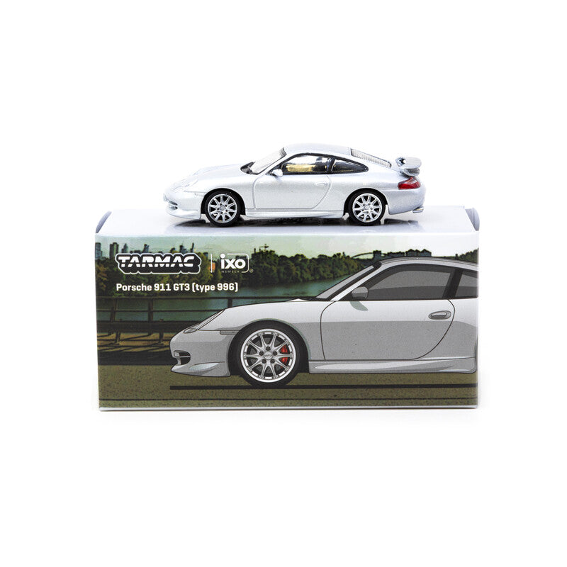 Tarmac Works 1/64 - Porsche 911 GT3 type 996 - Silver