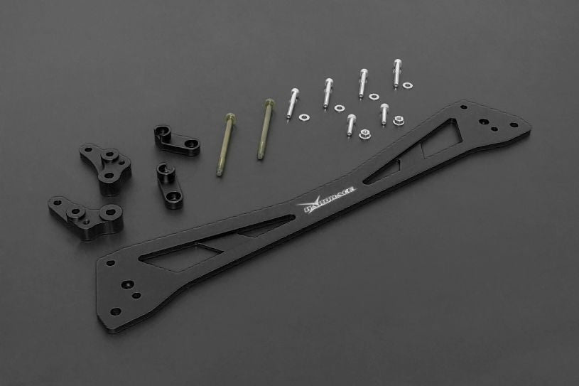 Hardrace Sub-frame Reinforced Brace Honda Civic, Crx, Integra Black - 7542-BLK