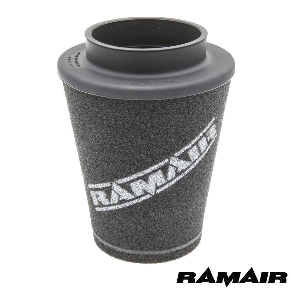 Ramair Cone air filter - Universal -70/76/80/85/90mm ID Neck - Length 181mm