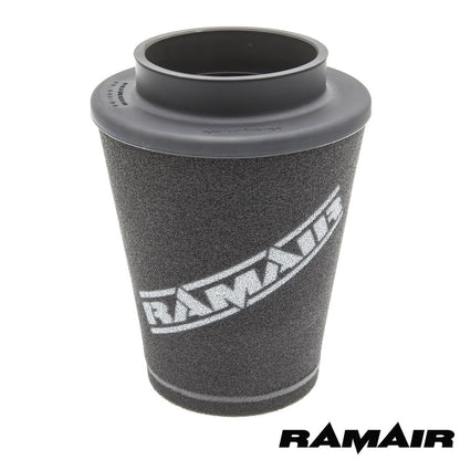 Ramair Cone air filter - Universal -70/76/80/85/90mm ID Neck - Length 181mm