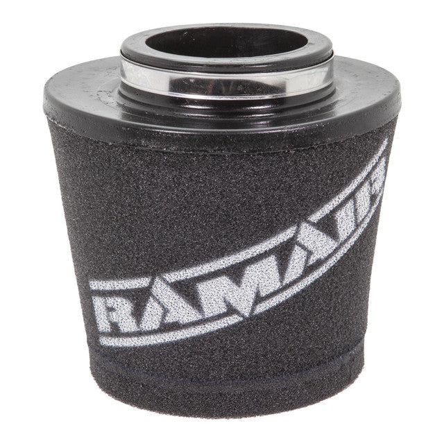 Ramair Cone air filter - Universal - 60mm ID Neck - Offset - Length 127mm