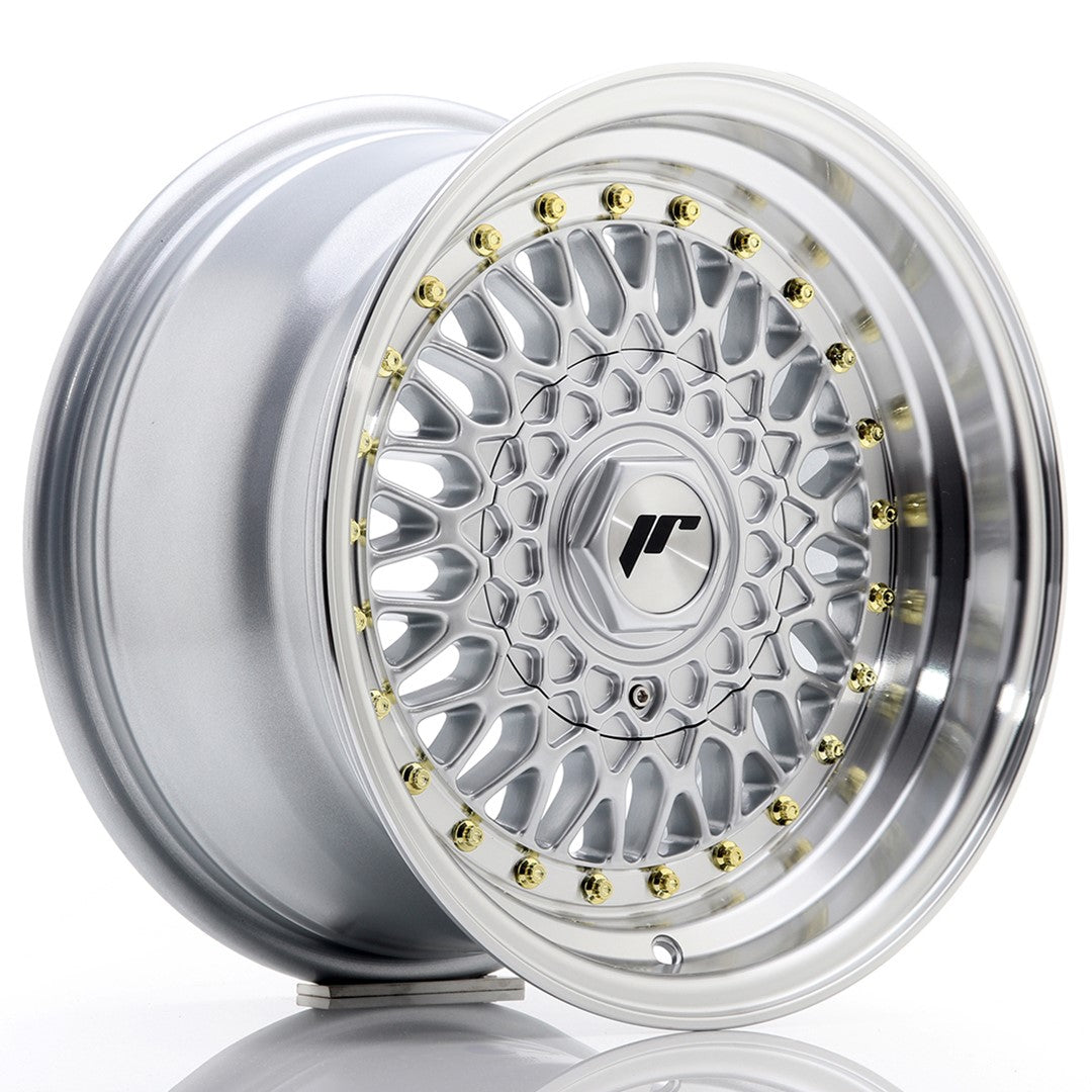 Japan Racing JR9 Alloy Wheel 15" x 8" ET20 4x100, 4x108 - Silver