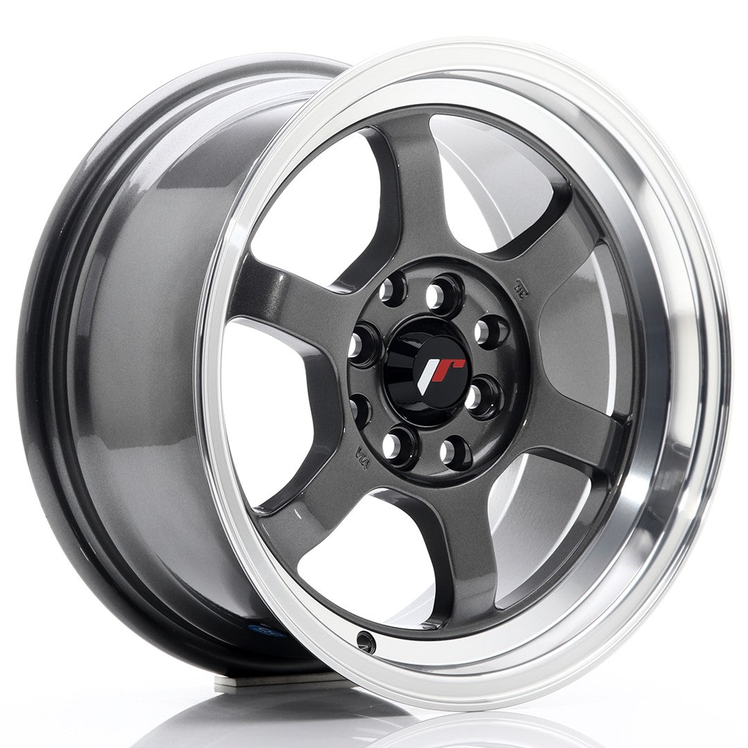 Japan Racing JR12 Alloy Wheel 15" x 7,5" ET26 4x100, 4x114.3 - Gun metal