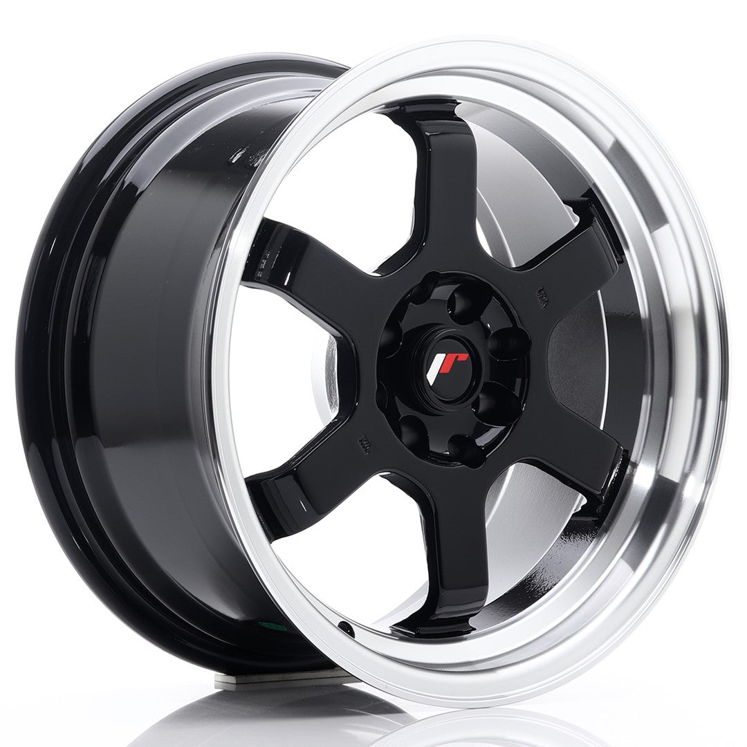 Japan Racing JR12 Alloy Wheel 16" x 8" ET15 4x100, 4x114.3 - Black