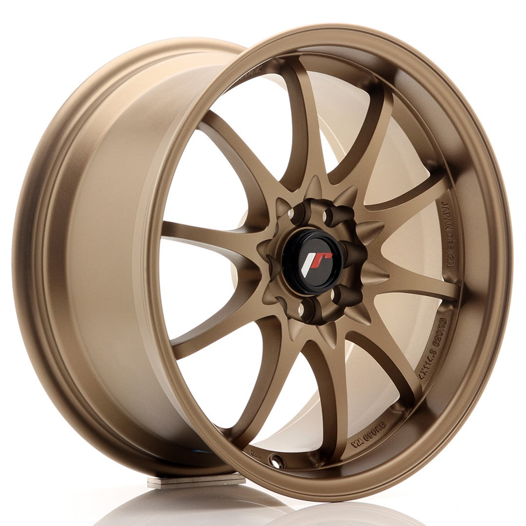 Japan Racing JR5 Alloy Wheel 17" x 8,5" ET35 5x100, 5x114.3 - Bronze