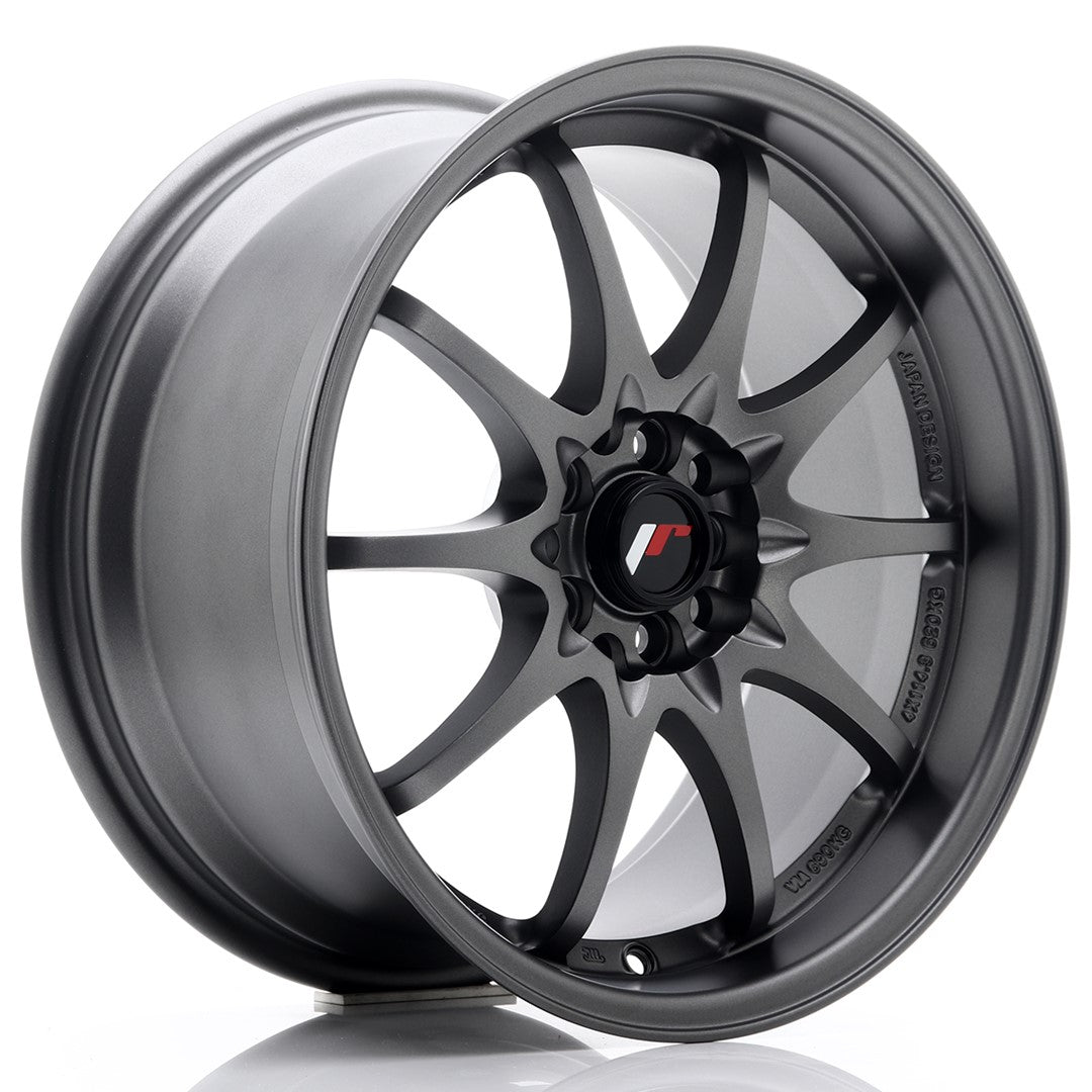 Japan Racing JR5 Alloy Wheel 17" x 8,5" ET35 5x100, 5x114.3 - Gun metal