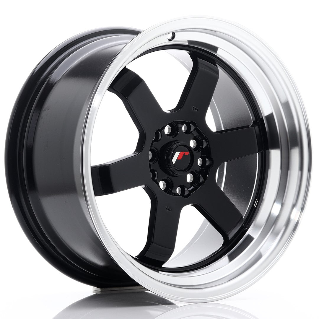 Japan Racing JR12 Alloy Wheel 17" x 9" ET25 4x100, 4x114.3 - Black