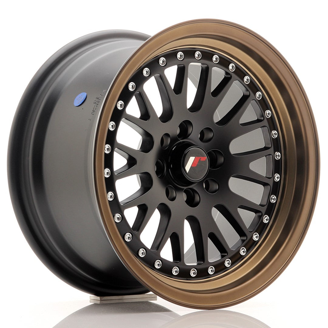 Japan Racing JR10 Alloy Wheel 15" x 8" ET20 4x100, 4x108 - Black