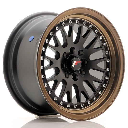 Japan Racing JR10 Alloy Wheel 15" x 8" ET20 4x100, 4x108 - Black