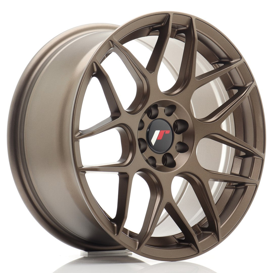 Japan Racing JR18 Alloy Wheel 17" x 8" ET25 4x100, 4x108 - Bronze