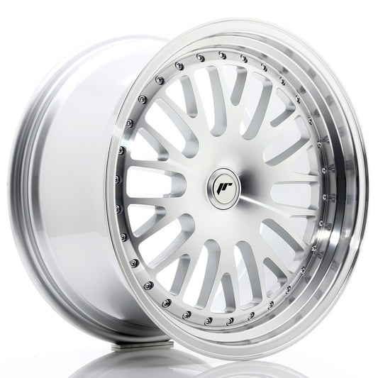 Japan Racing JR10 Alloy Wheel 19" x 9,5" ET20, 21, 22, 23, 24, 25, 26, 27, 28, 29, 30, 31, 32, 33, 34, 35 3x112, 4x100, 4x108, 4x110, 4x114.3, 5x100, 5x105, 5x108, 5x110, 5x112, 5x114.3, 5x115, 5x118, 5x120 - Silver