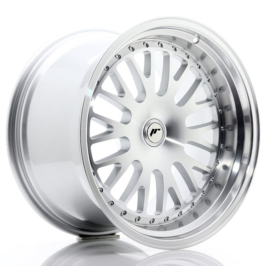 Japan Racing JR10 Alloy Wheel 19" x 11" ET15, 16, 17, 18, 19, 20, 21, 22, 23, 24, 25, 26, 27, 28, 29, 30 3x112, 4x100, 4x108, 4x110, 4x114.3, 5x100, 5x105, 5x108, 5x110, 5x112, 5x114.3, 5x115, 5x118, 5x120 - Silver