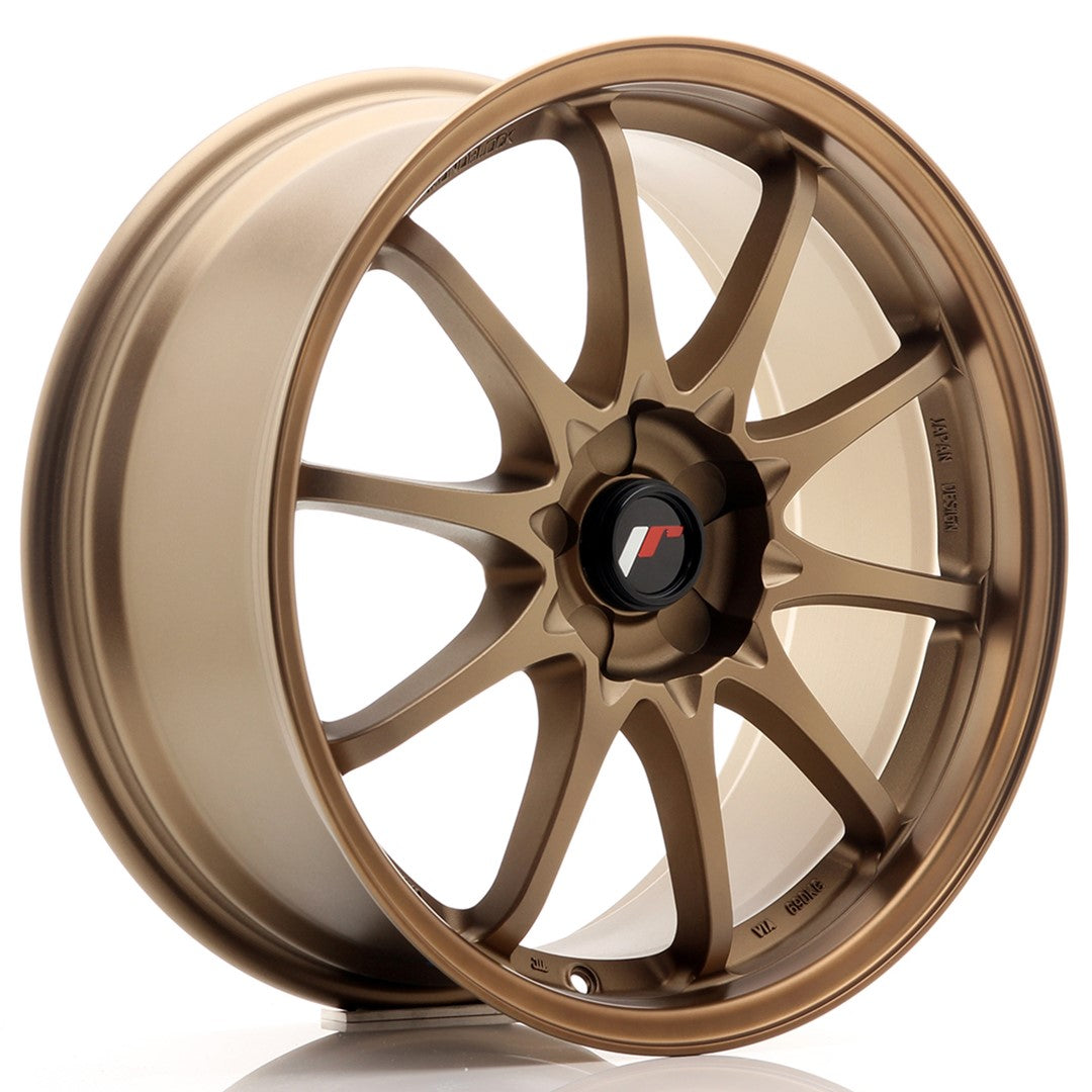 Japan Racing JR5 Alloy Wheel 18" x 8" ET35 5x100, 5x105, 5x108, 5x110, 5x112, 5x114.3 - Bronze