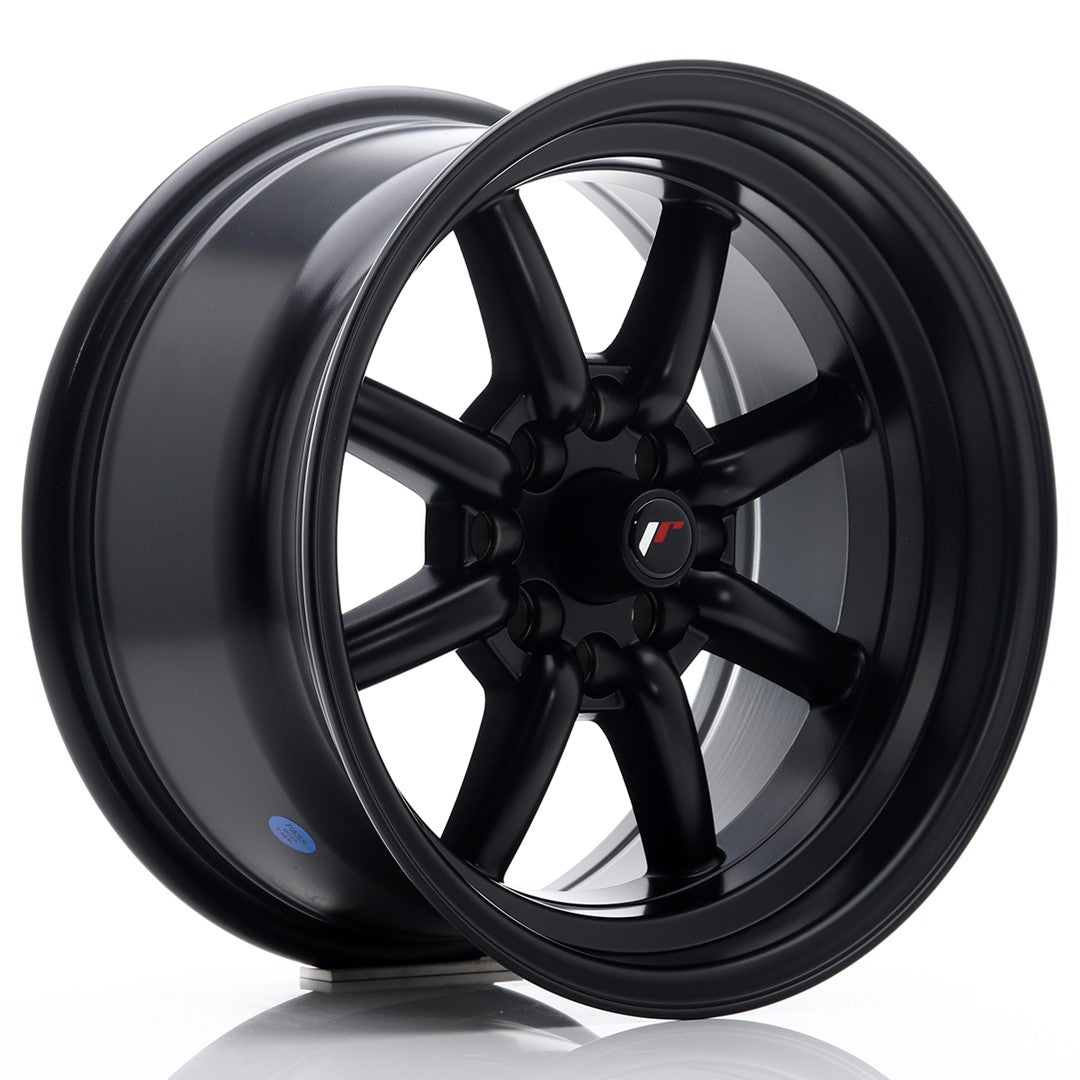 Japan Racing JR19 Alloy Wheel 15" x 8" ET0 4x100, 4x114.3 - Black