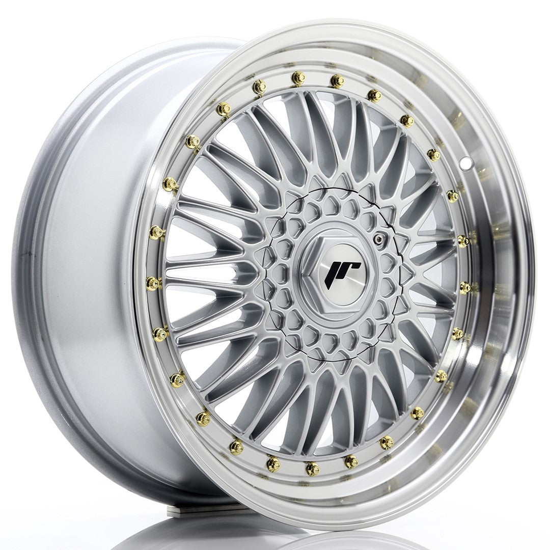 Japan Racing JR9 Alloy Wheel 18" x 8" ET35, 36, 37, 38, 39, 40 3x112, 4x100, 4x108, 4x110, 4x114.3, 5x100, 5x105, 5x108, 5x110, 5x112, 5x114.3, 5x115, 5x118, 5x120 - Silver