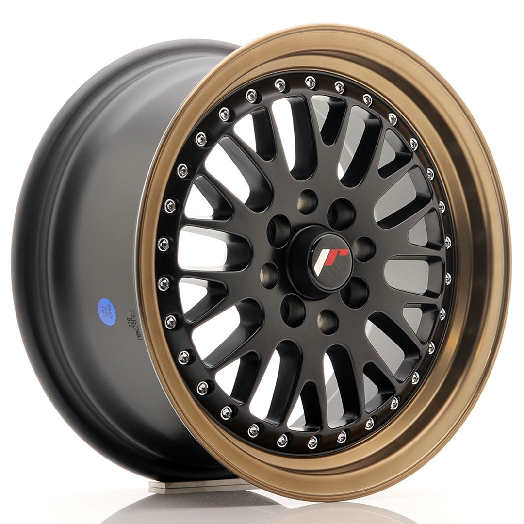 Japan Racing JR10 Alloy Wheel 15" x 7" ET30 4x100, 4x108 - Black