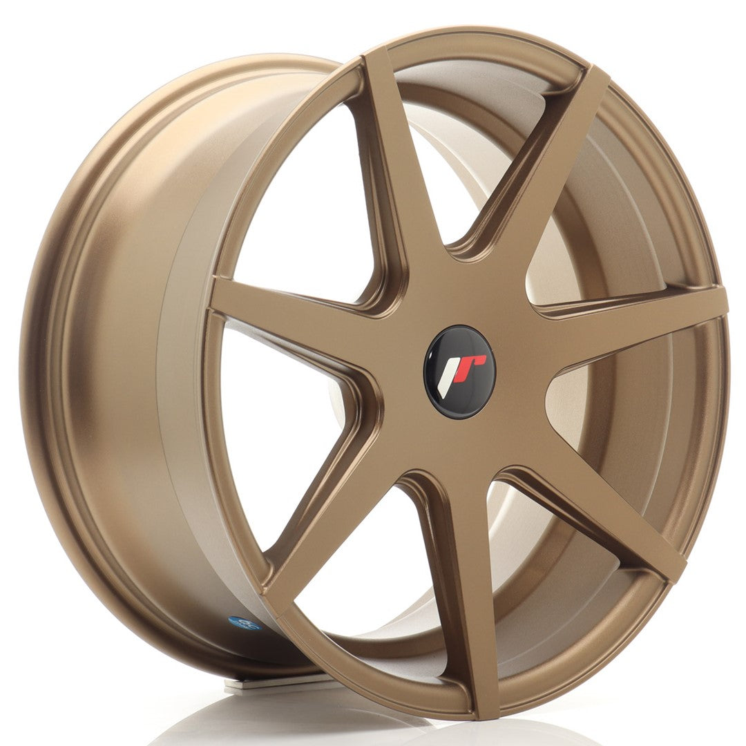 Japan Racing JR20 Alloy Wheel 18" x 8,5" ET25, 26, 27, 28, 29, 30, 31, 32, 33, 34, 35, 36, 37, 38, 39, 40 3x112, 4x100, 4x108, 4x110, 4x114.3, 5x100, 5x105, 5x108, 5x110, 5x112, 5x114.3, 5x115, 5x118, 5x120 - Bronze