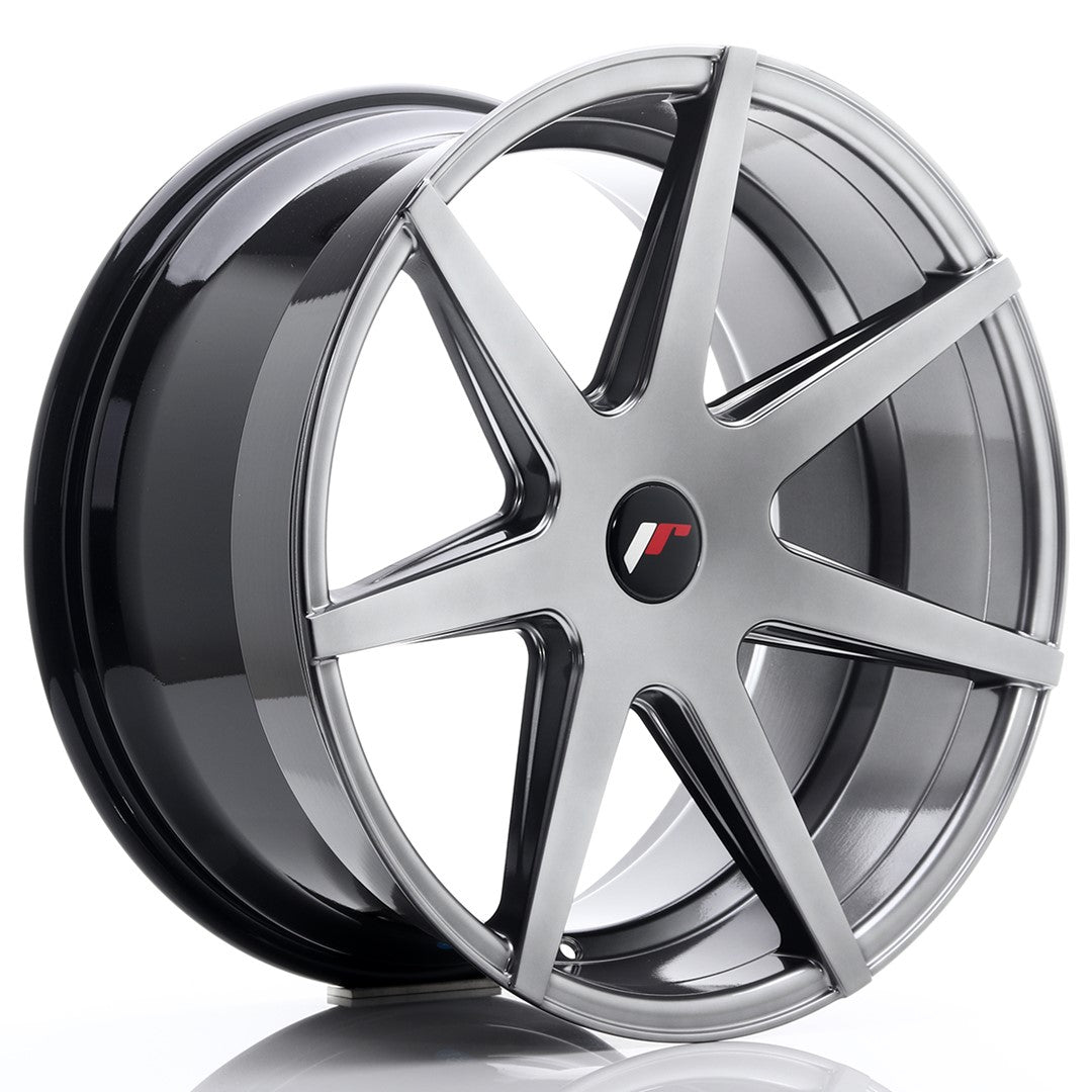 Japan Racing JR20 Alloy Wheel 20" x 10" ET20, 21, 22, 23, 24, 25, 26, 27, 28, 29, 30, 31, 32, 33, 34, 35, 36, 37, 38, 39, 40 5x108, 5x110, 5x112, 5x114.3, 5x115, 5x118, 5x120, 5x120.65, 5x127, 5x130 - Hyper Black