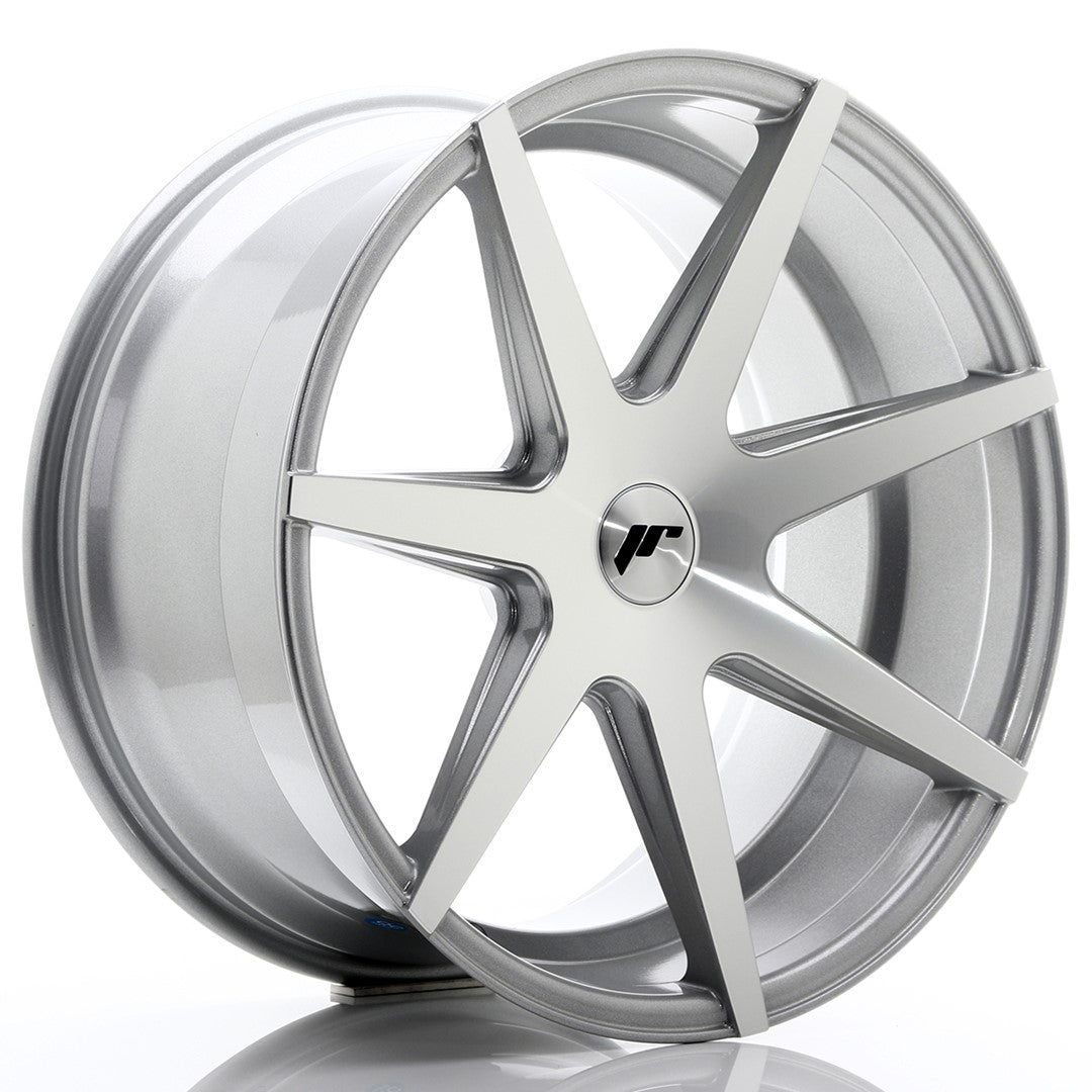 Japan Racing JR20 Alloy Wheel 20" x 10" ET20, 21, 22, 23, 24, 25, 26, 27, 28, 29, 30, 31, 32, 33, 34, 35, 36, 37, 38, 39, 40 5x108, 5x110, 5x112, 5x114.3, 5x115, 5x118, 5x120, 5x120.65, 5x127, 5x130 - Silver