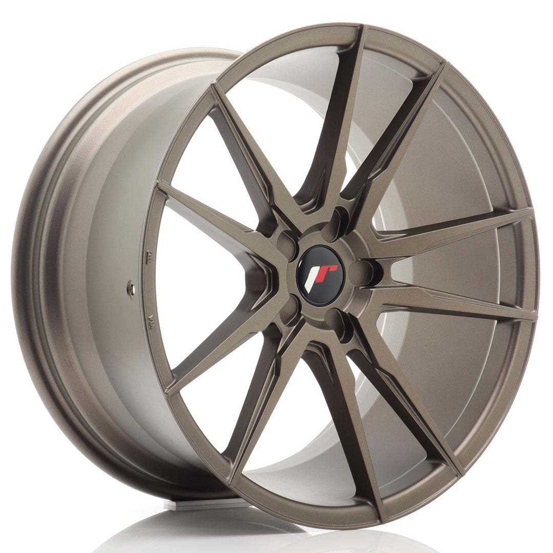 Japan Racing JR21 Alloy Wheel 20" x 10" ET40 5x108, 5x110, 5x112, 5x114.3, 5x115, 5x118, 5x120, 5x120.65, 5x127, 5x130 - Bronze