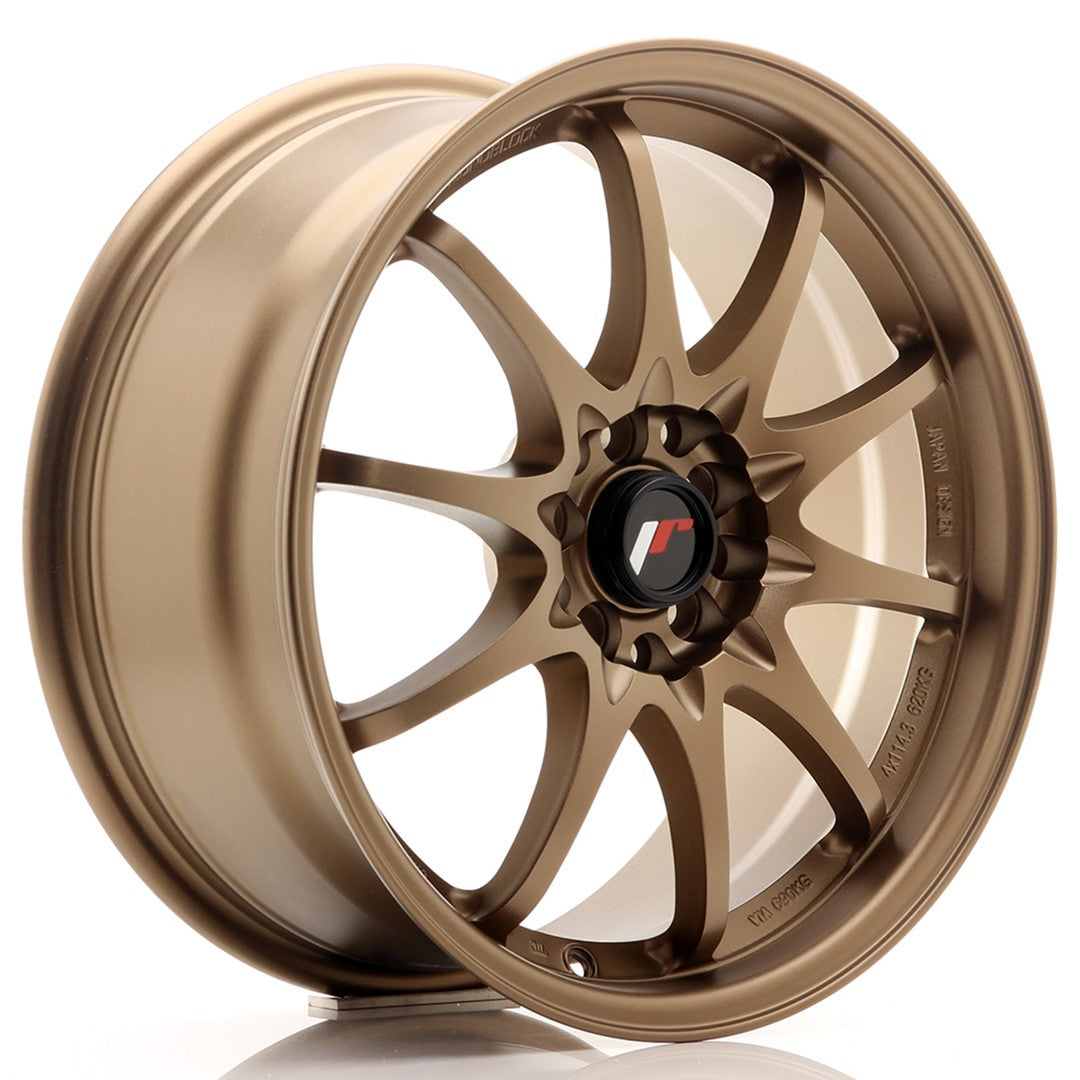 Japan Racing JR5 Alloy Wheel 17" x 7,5" ET35 4x100, 4x114.3 - Bronze