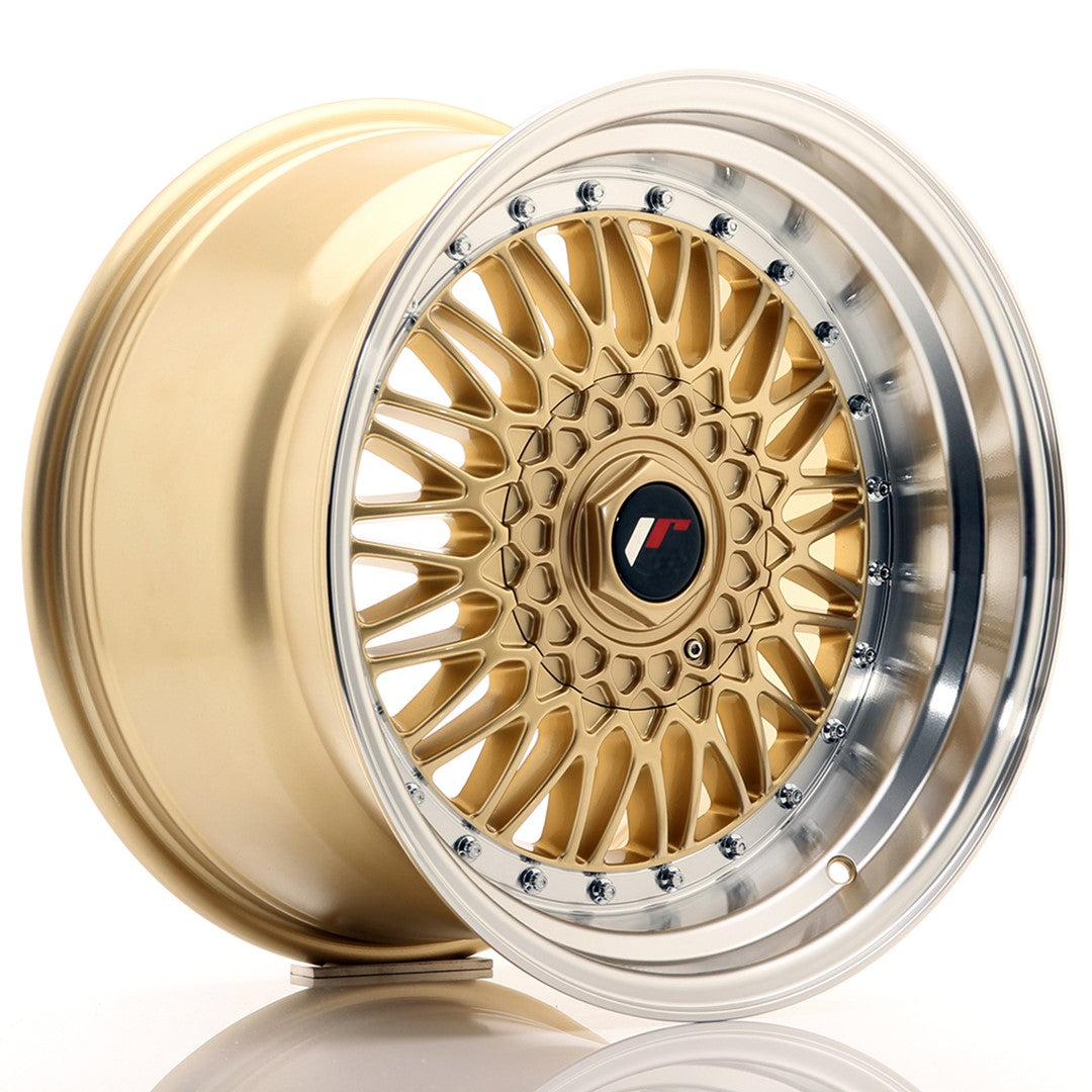 Japan Racing JR9 Alloy Wheel 17" x 10" ET20 3x112, 4x100, 4x108, 4x110, 4x114.3, 5x100, 5x105, 5x108, 5x110, 5x112, 5x114.3, 5x115, 5x118, 5x120 - Gold