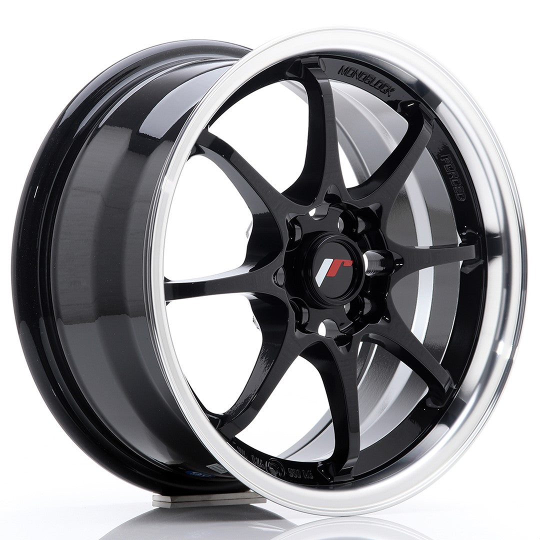 Japan Racing JR5 Alloy Wheel 15" x 7" ET35 4x100 - Black