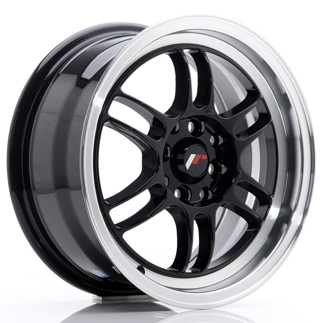 Japan Racing JR7 Alloy Wheel 15" x 7" ET38 4x100, 4x114.3 - Black