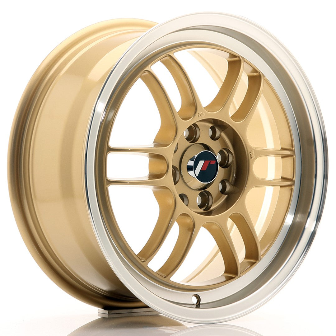 Japan Racing JR7 Alloy Wheel 16" x 7" ET38 4x100, 4x114.3 - Gold