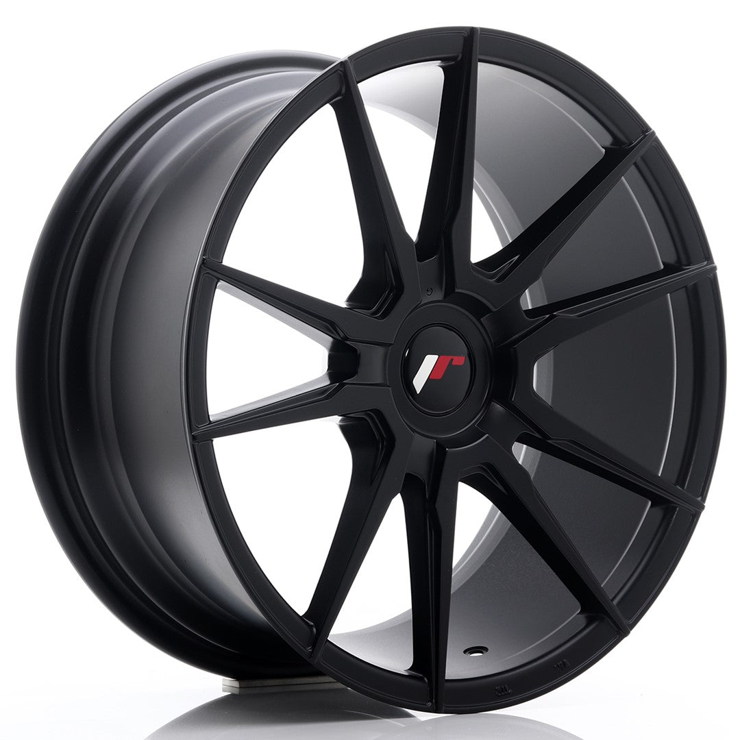 Japan Racing JR21 Alloy Wheel 18" x 8,5" ET20, 21, 22, 23, 24, 25, 26, 27, 28, 29, 30, 31, 32, 33, 34, 35, 36, 37, 38, 39, 40 4x100, 4x108, 4x110, 4x114.3, 5x100, 5x105, 5x108, 5x110, 5x112, 5x114.3, 5x115, 5x118, 5x120 - Black