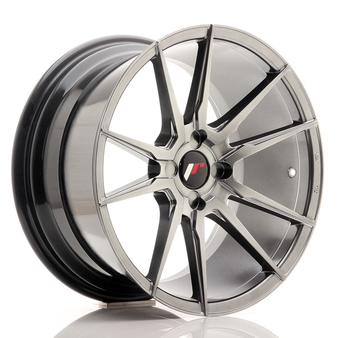 Japan Racing JR21 Alloy Wheel 18" x 9,5" ET30, 31, 32, 33, 34, 35, 36, 37, 38, 39, 40 4x100, 4x108, 4x110, 4x114.3 - Hyper Black