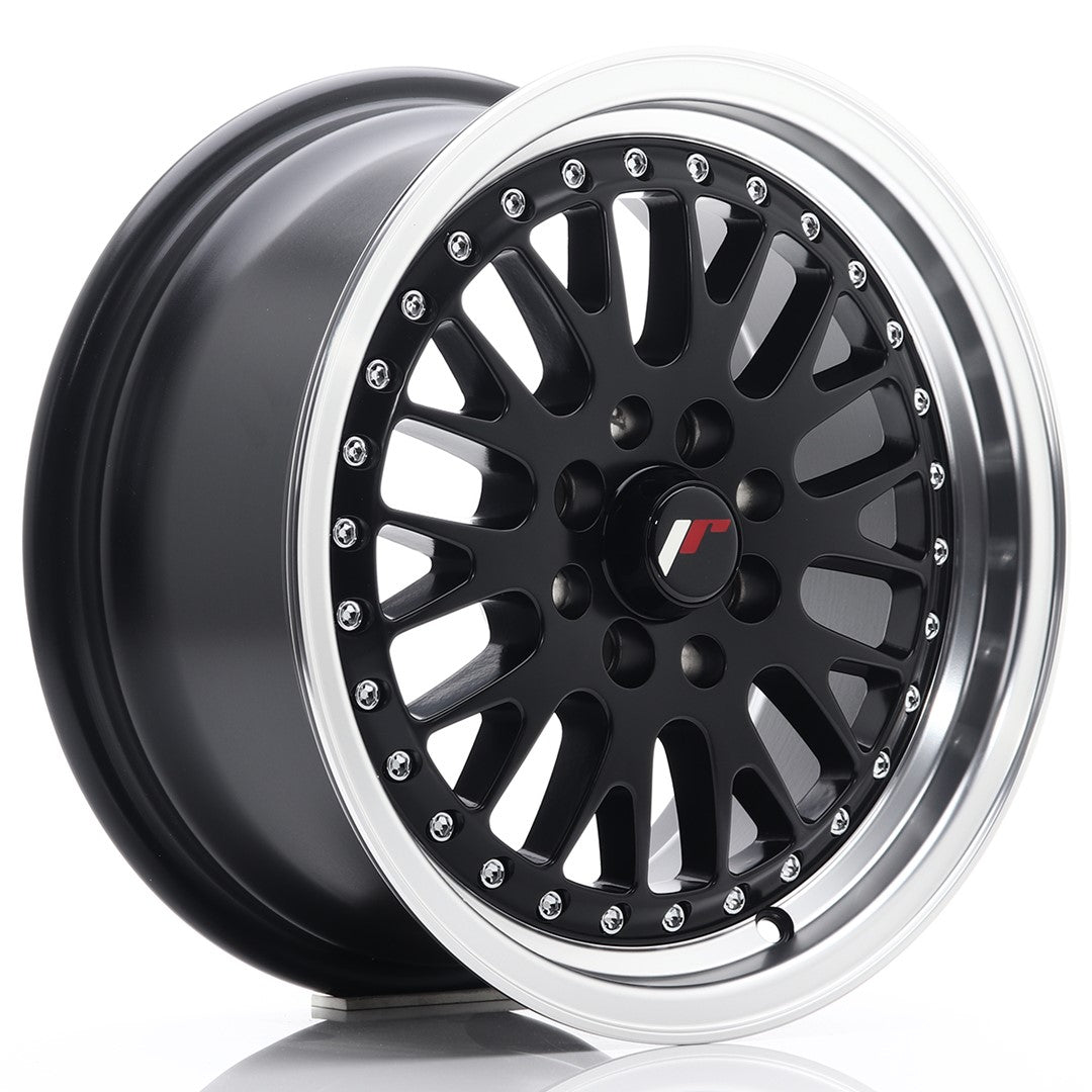 Japan Racing JR10 Alloy Wheel 15" x 7" ET30 4x100, 4x108 - Black