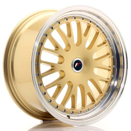 Japan Racing JR10 Alloy Wheel 19" x 8,5" ET20, 21, 22, 23, 24, 25, 26, 27, 28, 29, 30, 31, 32, 33, 34, 35 3x112, 4x100, 4x108, 4x110, 4x114.3, 5x100, 5x105, 5x108, 5x110, 5x112, 5x114.3, 5x115, 5x118, 5x120 - Gold