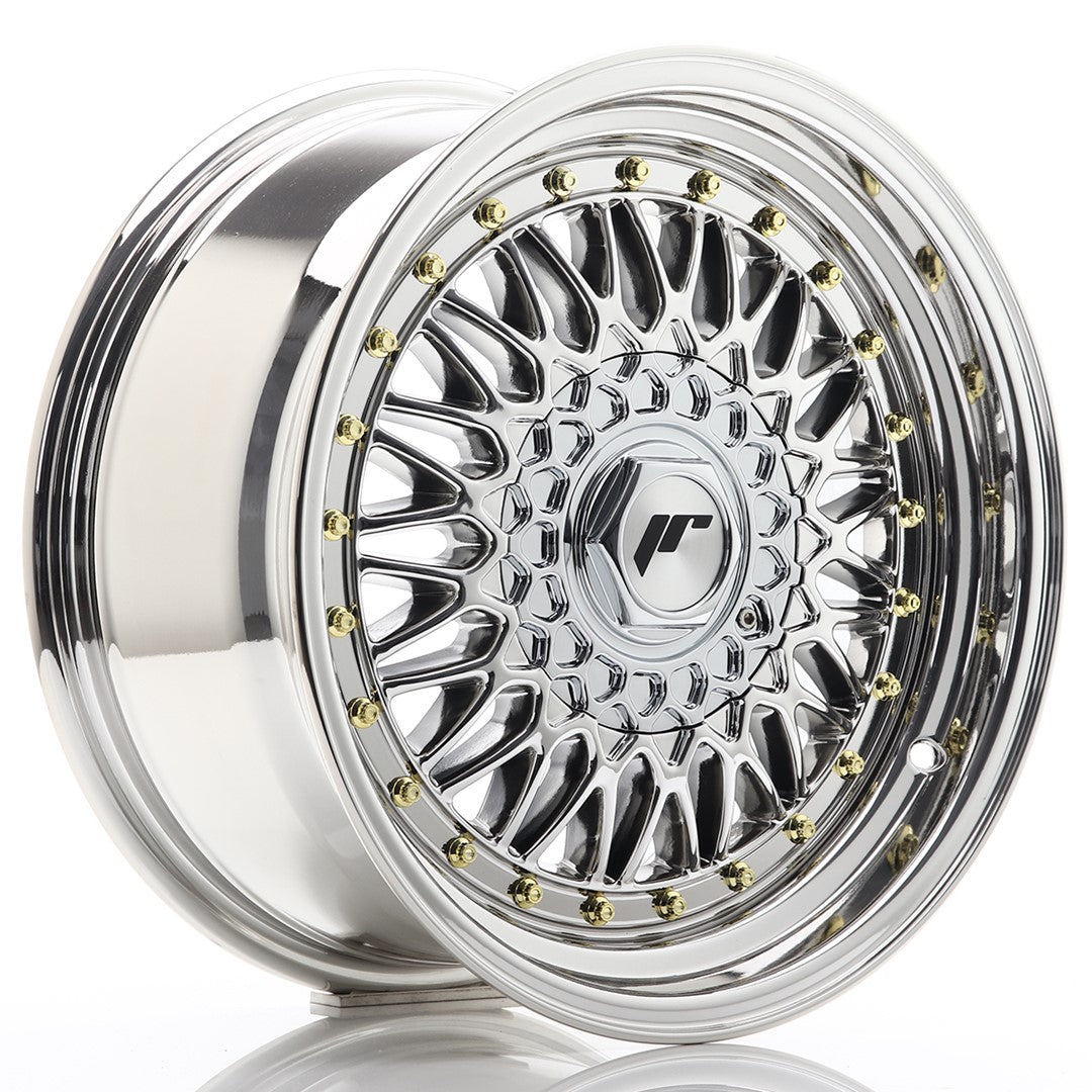 Japan Racing JR9 Alloy Wheel 16" x 7,5" ET25 3x112, 4x100, 4x108, 4x110, 4x114.3, 5x100, 5x105, 5x108, 5x110, 5x112, 5x114.3, 5x115, 5x118, 5x120 - Chrome