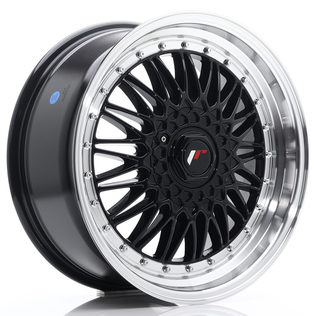 Japan Racing JR9 Alloy Wheel 18" x 8" ET35, 36, 37, 38, 39, 40 3x112, 4x100, 4x108, 4x110, 4x114.3, 5x100, 5x105, 5x108, 5x110, 5x112, 5x114.3, 5x115, 5x118, 5x120 - Black