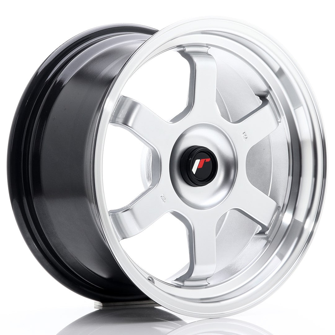 Japan Racing JR12 Alloy Wheel 16" x 8" ET20, 21, 22 3x112, 4x100, 4x108, 4x110, 4x114.3, 5x100, 5x105, 5x108, 5x110, 5x112, 5x114.3, 5x115, 5x118, 5x120 - Silver