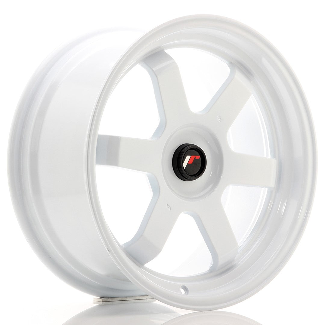 Japan Racing JR12 Alloy Wheel 17" x 8" ET35 3x112, 4x100, 4x108, 4x110, 4x114.3, 5x100, 5x105, 5x108, 5x110, 5x112, 5x114.3, 5x115, 5x118, 5x120 - White