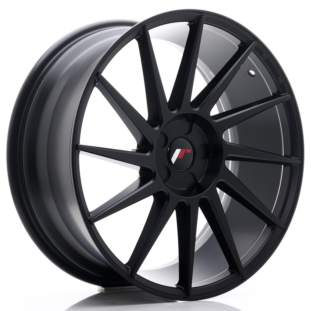 Japan Racing JR22 Alloy Wheel 20" x 8,5" ET20, 21, 22, 23, 24, 25, 26, 27, 28, 29, 30, 31, 32, 33, 34, 35, 36, 37, 38, 39, 40 5x108, 5x110, 5x112, 5x114.3, 5x115, 5x118, 5x120, 5x120.65, 5x127, 5x130 - Black