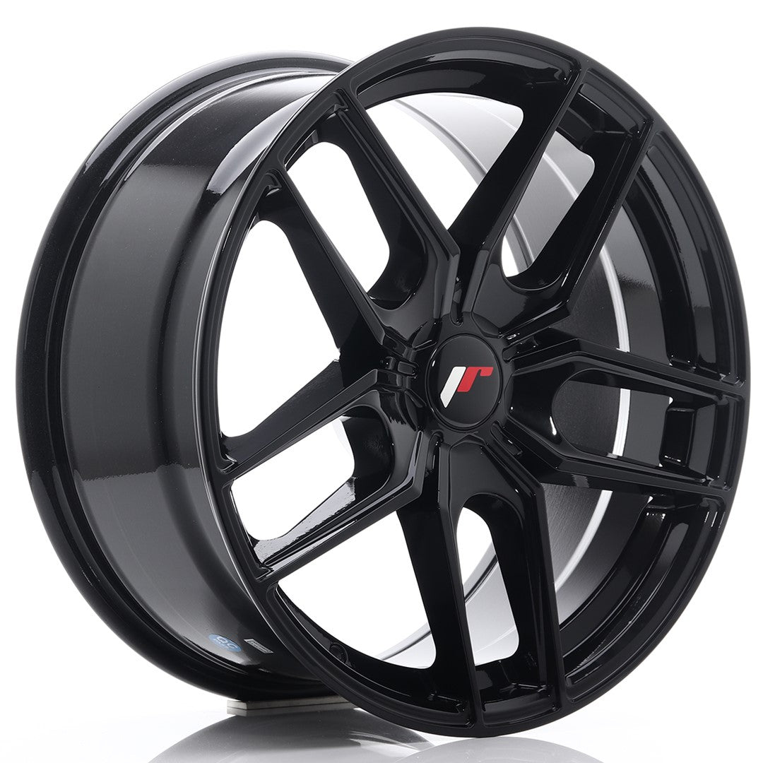 Japan Racing JR25 Alloy Wheel 18" x 8,5" ET20, 21, 22, 23, 24, 25, 26, 27, 28, 29, 30, 31, 32, 33, 34, 35, 36, 37, 38, 39, 40 5x100, 5x105, 5x108, 5x110, 5x112, 5x114.3, 5x115, 5x118, 5x120 - Black