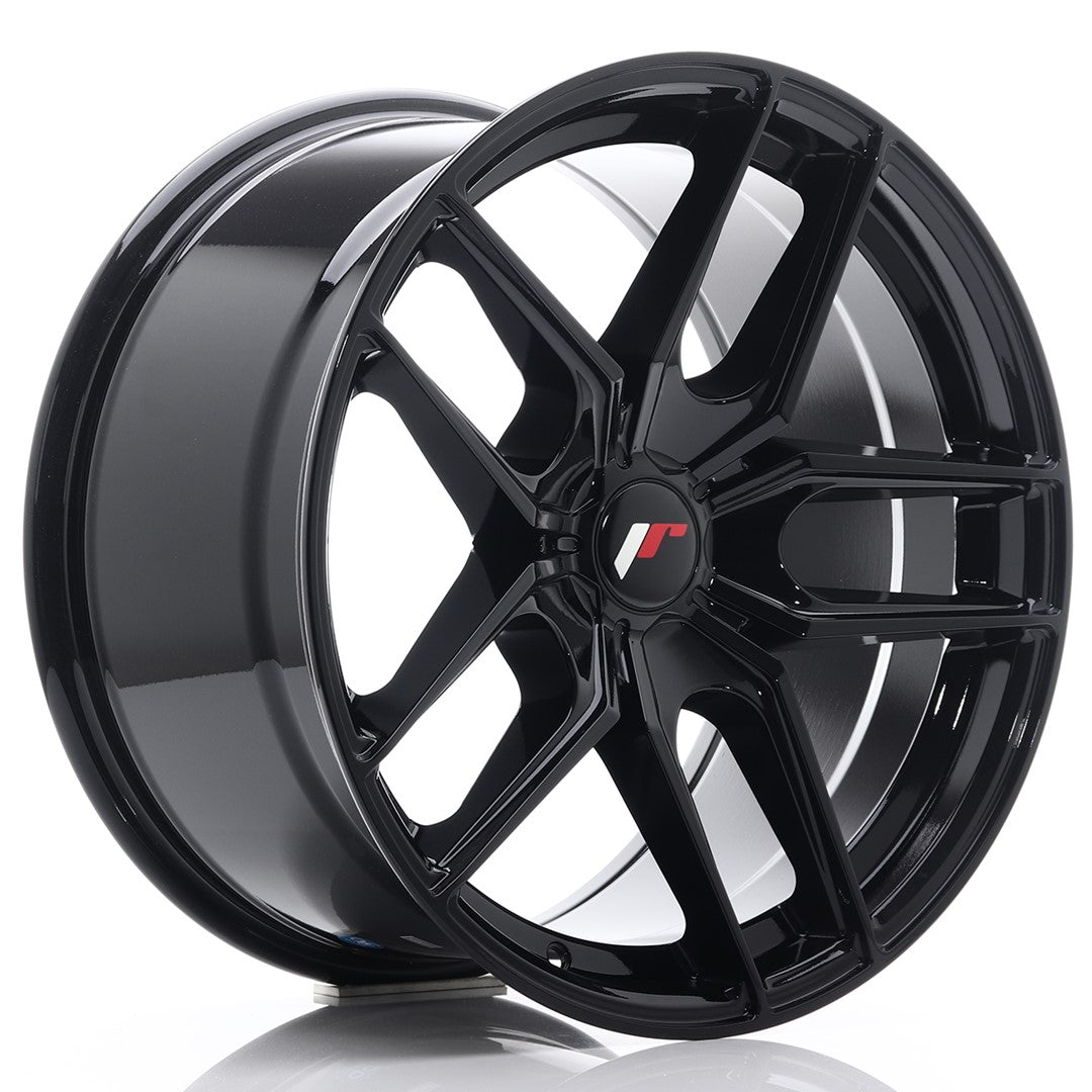 Japan Racing JR25 Alloy Wheel 18" x 9,5" ET20, 21, 22, 23, 24, 25, 26, 27, 28, 29, 30, 31, 32, 33, 34, 35, 36, 37, 38, 39, 40 5x100, 5x105, 5x108, 5x110, 5x112, 5x114.3, 5x115, 5x118, 5x120 - Black