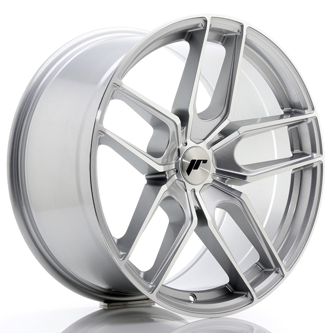 Japan Racing JR25 Alloy Wheel 19" x 9,5" ET20, 21, 22, 23, 24, 25, 26, 27, 28, 29, 30, 31, 32, 33, 34, 35, 36, 37, 38, 39, 40 5x100, 5x105, 5x108, 5x110, 5x112, 5x114.3, 5x115, 5x118, 5x120 - Silver